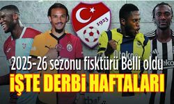 Süper Lig 2025-26 Fikstürü Belli Oldu, işte derbi haftaları