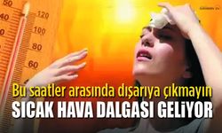 Karaman'da Sıcaklıklar artacak 38 derece!