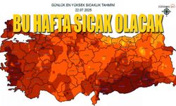 Kavurucu sıcaklar Karaman'a ulaştı