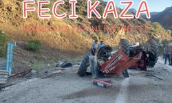 Traktör kazası sürücü hayatını kaybetti