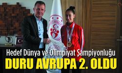 Duru Bahadır Avrupa İkincisi Oldu