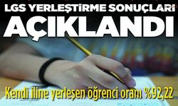 2025 LGS Yerleştirme Sonuçları Açıklandı
