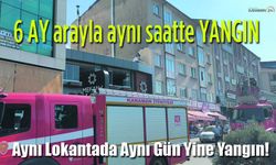 Her 6 Ayda bir yanıyor lokantada Yangın