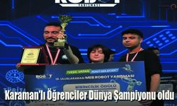 Karaman'lı Öğrenciler Antalya'da Dünya Şampiyonu Oldu