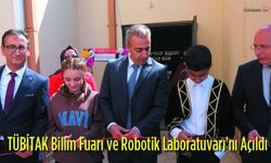 TÜBİTAK Bilim Fuarı ve Robotik Laboratuvarı'nı Açıldı