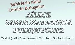 Karaman'da Sabah Namazı Buluşması: Ashab-ı Kehf Camii'nde