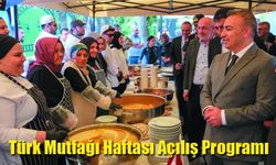 Karaman Valisi Çiçek, Türk Mutfağı Haftası Açılışına Katıldı