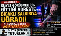Eski eşi Barışmaya Çağırıp Bıçakla saldırdı!