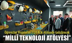 Öğrenciler Projelerini 7/24 Açık Atölyede Geliştirecek