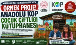 'Anadolu KOP Çocuk Çiftliği Kütüphanesi' Kuruluyor