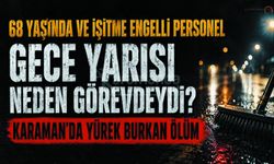 Karaman Belediyesi İşçisi Görev Başında Can Verdi!