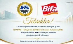 Bifa Bisküvi, İSO 500 Listesinde 396. Sırada Yer Aldı
