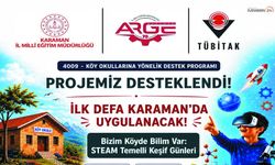 Karaman’da Köy Okullarına Bilim Atağı
