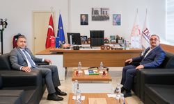Vali Çiçek, TKDK Karaman İl Koordinatörlüğü'nü Ziyaret Etti