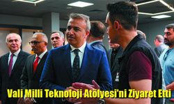 Karaman Valisi Çiçek, Milli Teknoloji Atölyesi'ni Ziyaret Etti