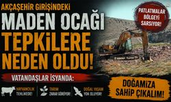 Akçaşehir’de Maden Ocağı! Çiftçiler ve Besiciler Endişeli