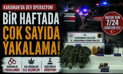 Karaman'da Bu hafta Jandarma 44 Aranan Şahıs Yakalandı