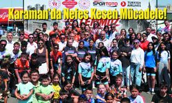 Karaman'da Nefes Kesen Mücadele! 260 Sporcu Yarıştı