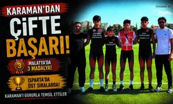 Karamanlı Pedallar Zirvede! Madalyalarla Döndüler