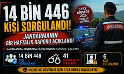 Karaman’da Jandarma bu hafta 41 Aranan Şahıs Yakaladı