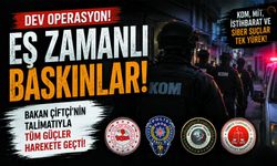 Karaman'ın da aralarında bulunduğu 48 ilde suça darbe