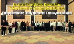 Yakup Demirel ve Ekibi Projelerini Kamuoyuna Açıkladı