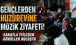 Gençlerden Huzurevi Sakinlerine Müzik Ziyafeti