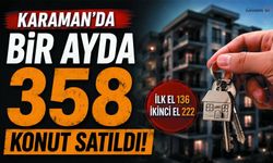 Karaman’da Konut Satışları Geriledi! ikinci elde düşüş var