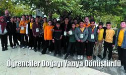 Öğrenciler Doğayı Yazıya Dönüştürdü