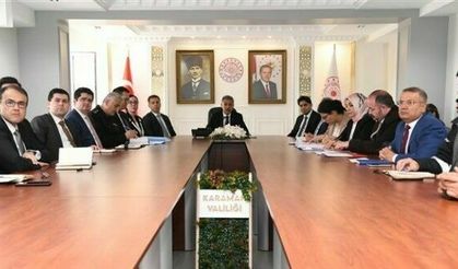 Seçim güvenliği toplantısı yapıldı