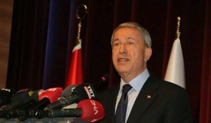 Bakan Akar: “Bizim karşımızdaki tek engel rehavet”