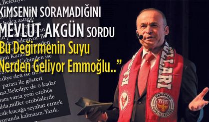 Bu değirmenin Suyu nerden?