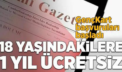 Gençlere 1 yıl ücretsiz