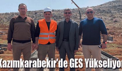 Kazımkarabekir'de GES Yükseliyor