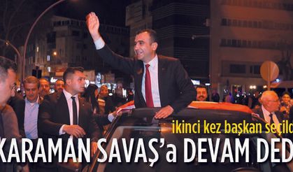 Karaman Savaş ile devam