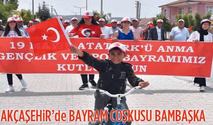 Akçaşehir'de Bayram Bambaşka