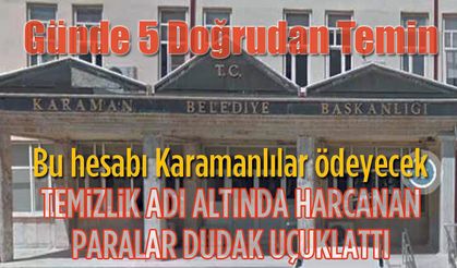 Temizlik işlerine milyonlar