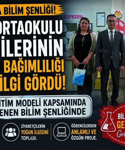Karaman İstiklal Ortaokulu’ndan Dikkat Çeken Proje