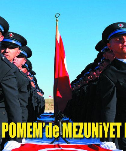 Karaman POMEM'de 409 Polis Adayı Mezun Oldu