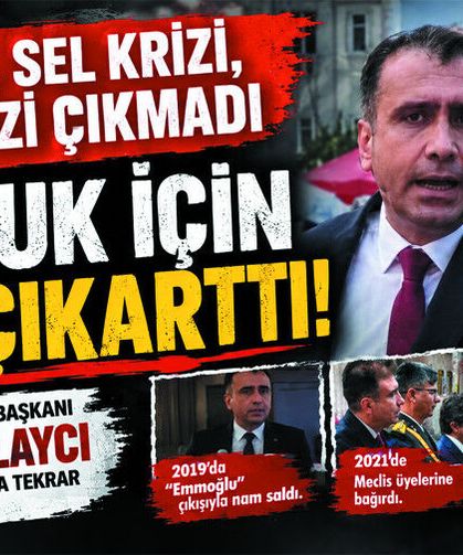Su Krizi Sel krizi işçi krizi çıkmadı Koltuk için Kriz çıktı!