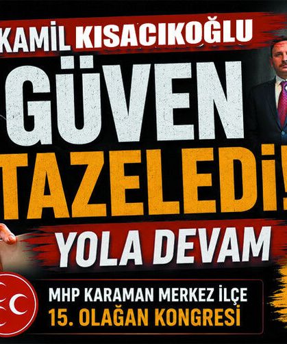Kamil Kısacıkoğlu Güven Tazeledi, Merkez ilçede Tamam