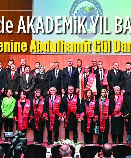 Açılış Törenine Abdulhamit Gül Damga Vurdu