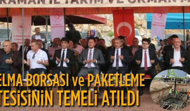 Elma Sınıflandırma ve Paketleme Tesisi yapılıyor