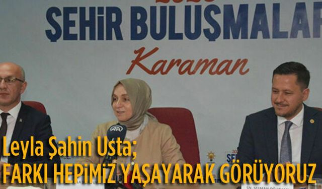 "Milletimiz AK Partili Belediyelerde Hizmet gördü"