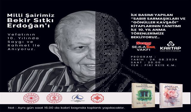Milli Şairimiz anılacak