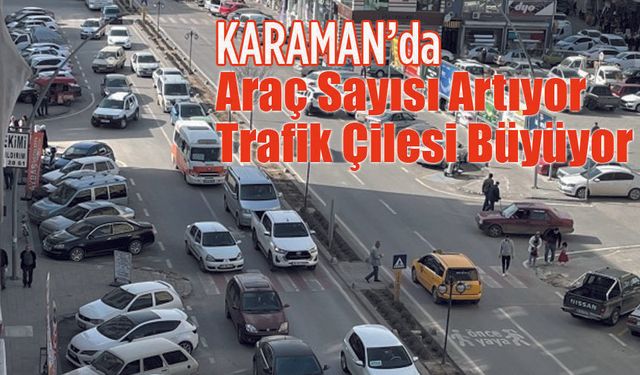 Araç Sayısı artmaya devam