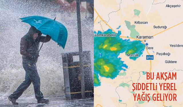 Meteorolojiden şiddetli yağış uyarısı