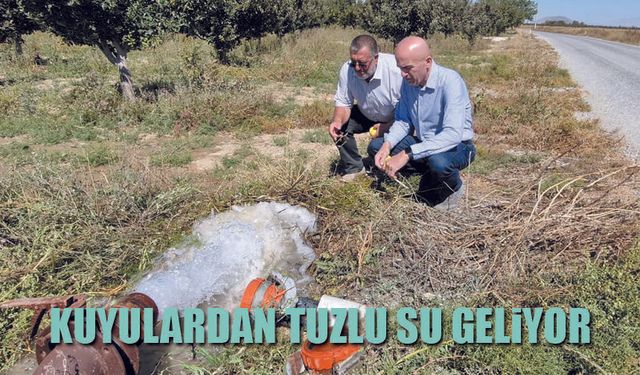 Karaman'da Tuzlu su kuyusu