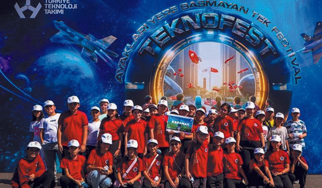Karaman’dan Bin Öğrenci TEKNOFESTte