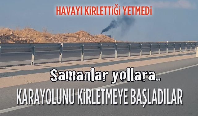 Şimdide Yolu Kirletiyor